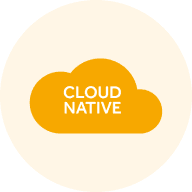 Cloud-native monitoring tools icon