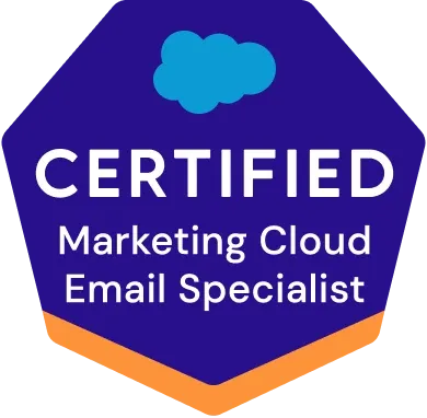 Salesforce Marketing Cloud Email Specialist - Certified
