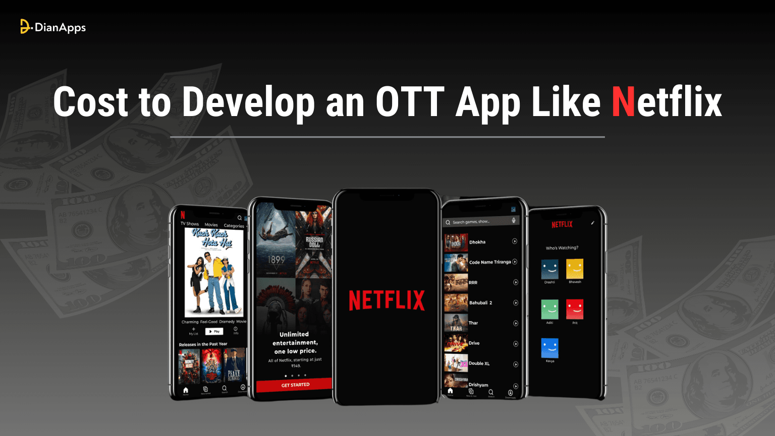 How Much Does it Cost to Develop an OTT App Like Netflix?