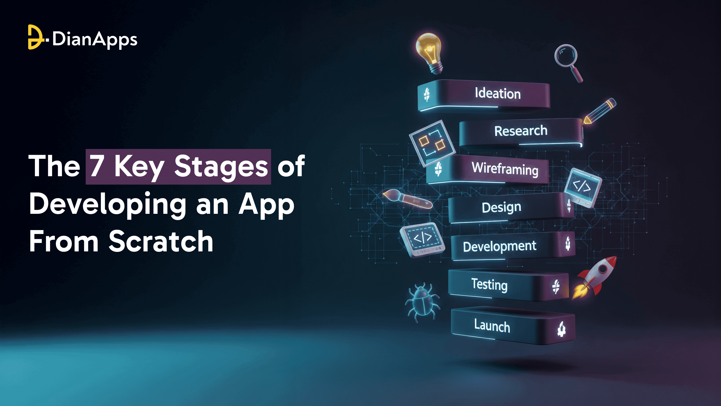 The 7 Key Stages of Developing an App From Scratch