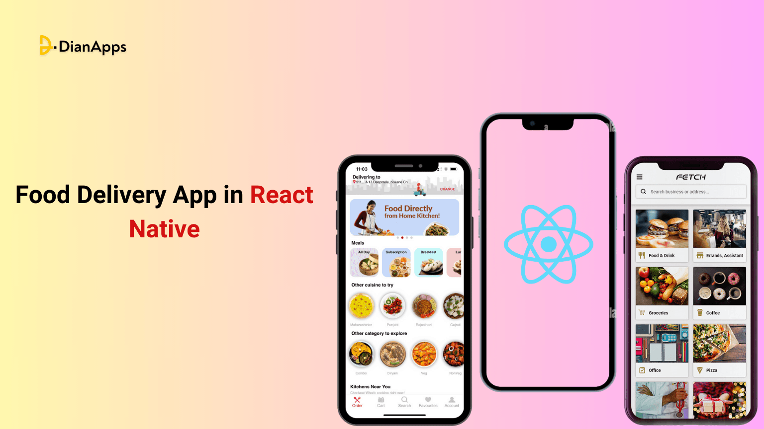 Key Features Impacting the Development Cost of a Food Delivery App in React Native