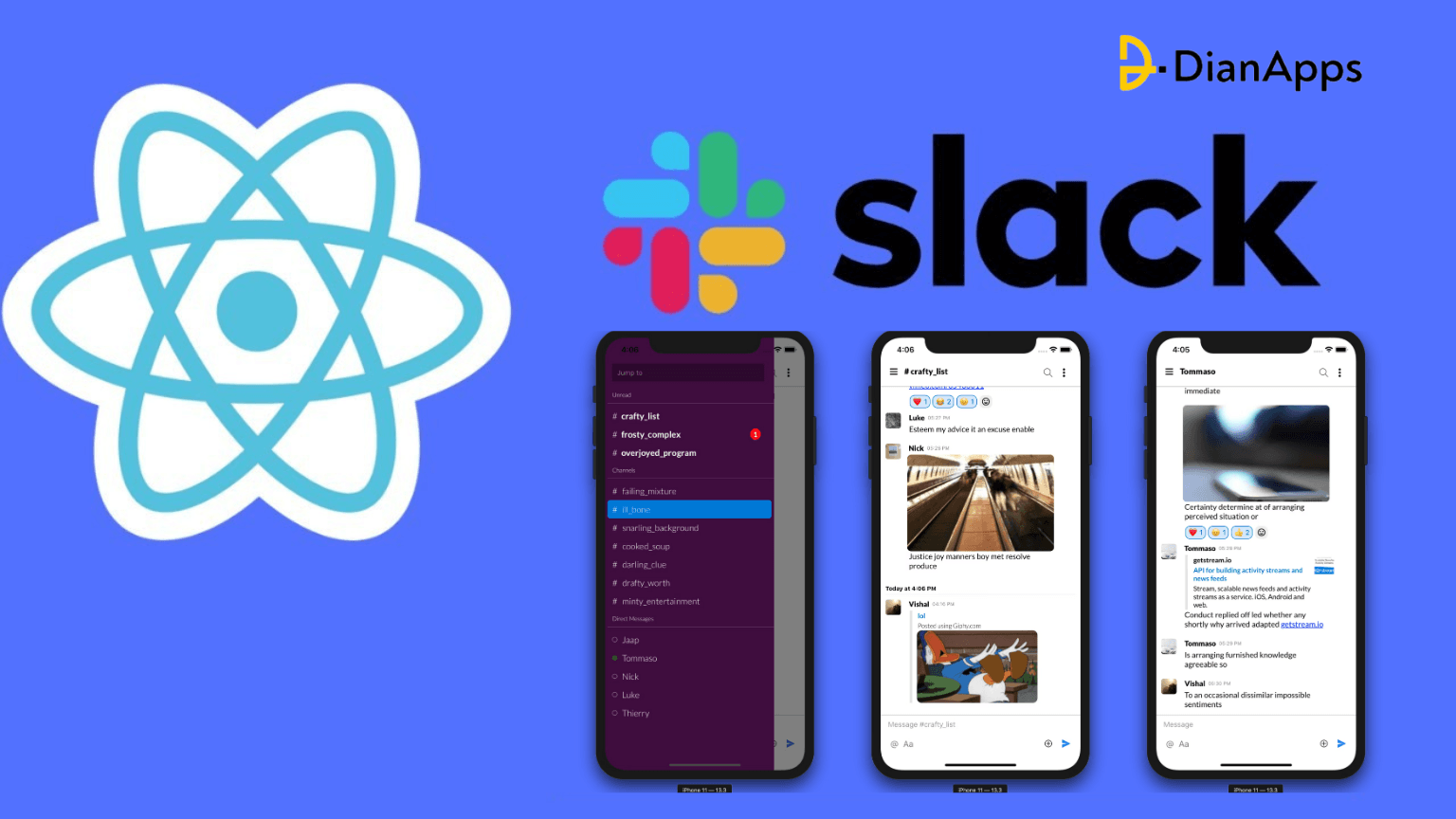 Slack Clone App Development With React Native Slack Clone Script