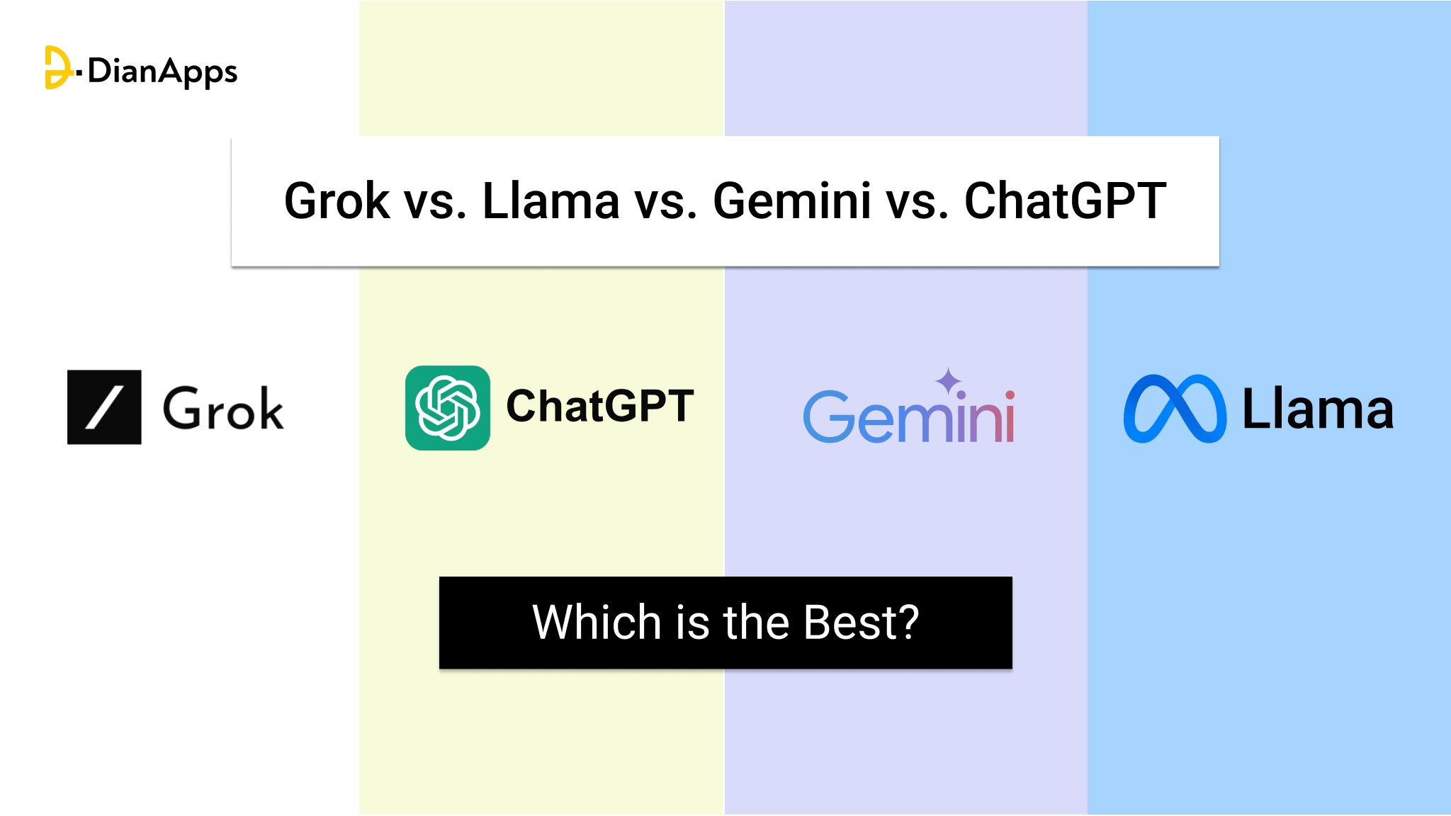Grok vs. Llama vs. Gemini vs. ChatGPT: Which is the Best?